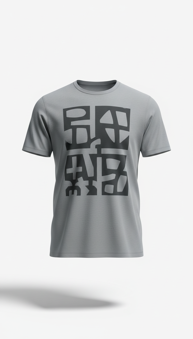 Service Gray graphic tee